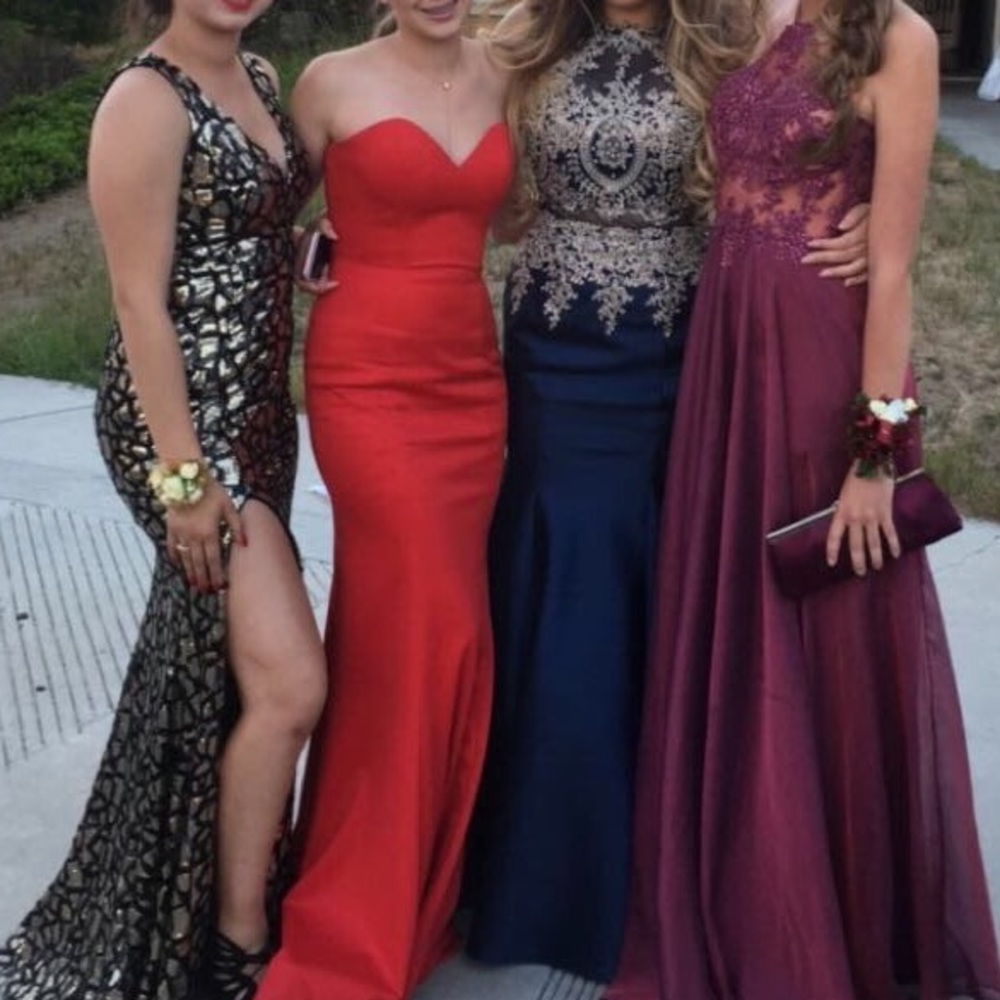 RED PROM DRESS